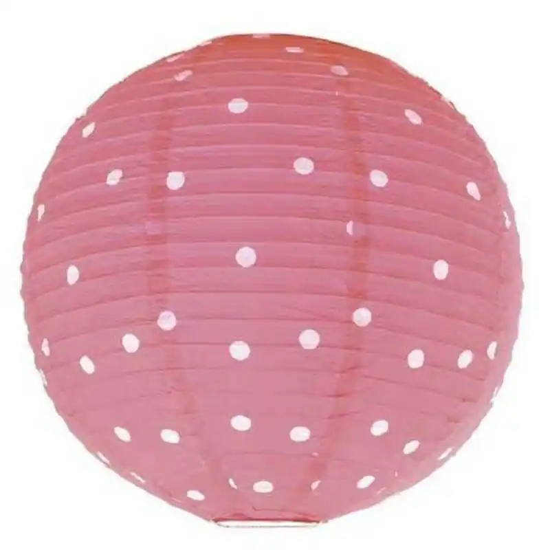 Neue Kollektion Eglo Papier Lampenschirm Rosa Lampion rund Ø40cm max. 60W E27 ohne Pendel & Leuchtmittel