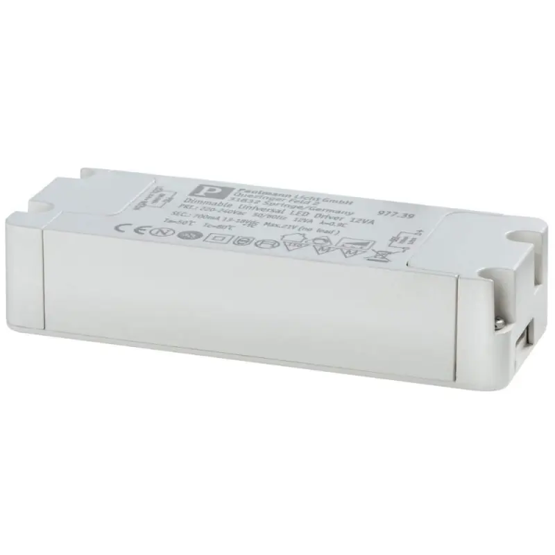 Begrenztes Angebot Paulmann LED Netzteil Trafo Driver 230/12VA Konstantstrom 700mA 9W-12W Dimmbar