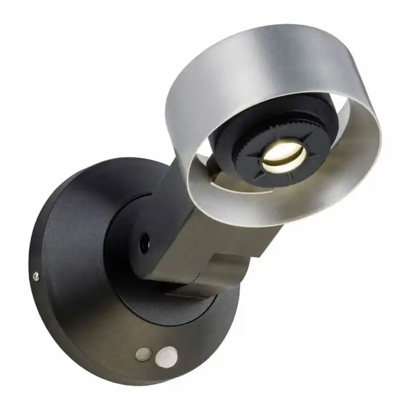 Paulmann LED Außenleuchte Wandlampe Cone Anthrazit IP44 8W 580lm warmweiß 3000K Bewegungssensor Garantierte Lieferung