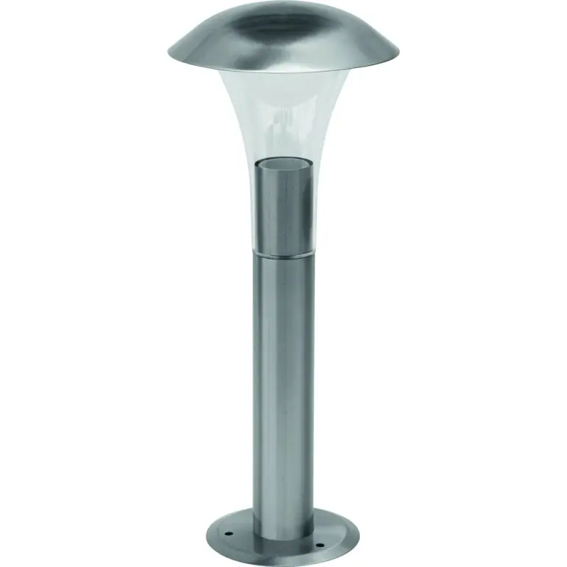 Versand Am Gleichen Tag Inventiv Außenstehleuchte Volta Chrom IP44 90cm max. 60W E27 ohne Leuchtmittel