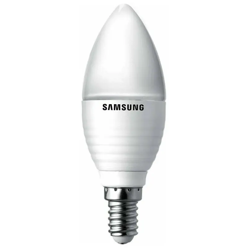 Online Kaufen Samsung LED Leuchtmittel Kerze 3,2W = 15W E14 matt 160lm warmweiß 2700K