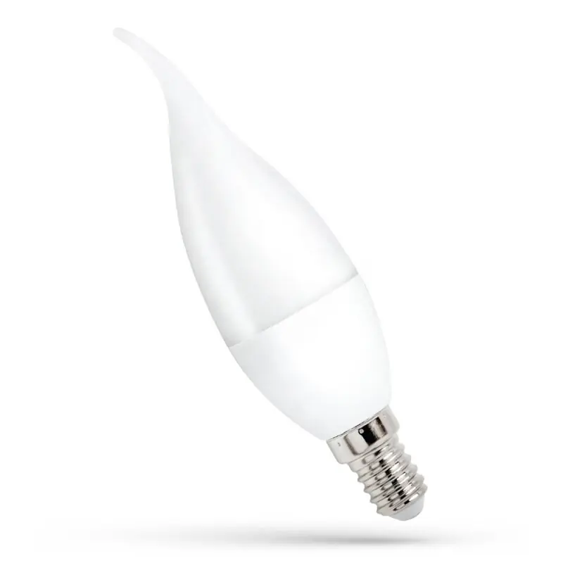 Bestseller Spectrum LED Leuchtmittel Windstoßkerze 8W E14 matt 710lm warmweiß 3000K 160°