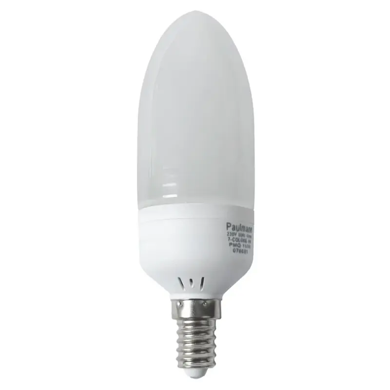 Billig Paulmann LED Leuchtmittel Kerze 1W E14 matt 230V Multicolor Farbwechsel bunt