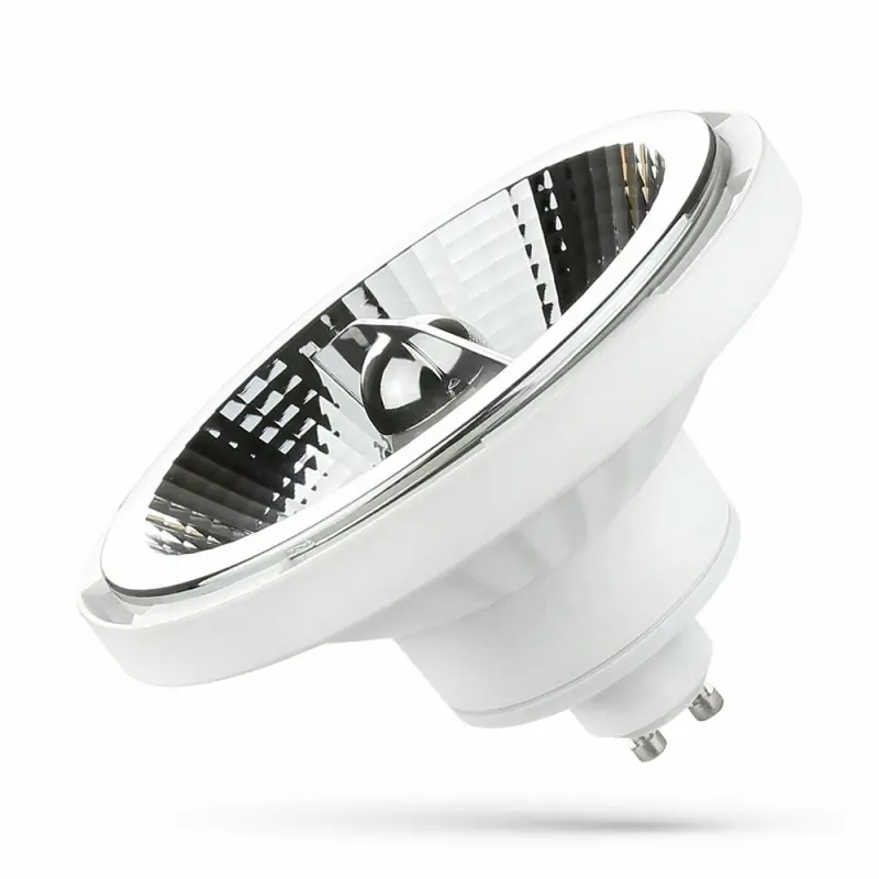 Spectrum LED Leuchtmittel AR111 Reflektor Weiß 12W GU10 1050lm warmweiß 3000K 45° Highlight