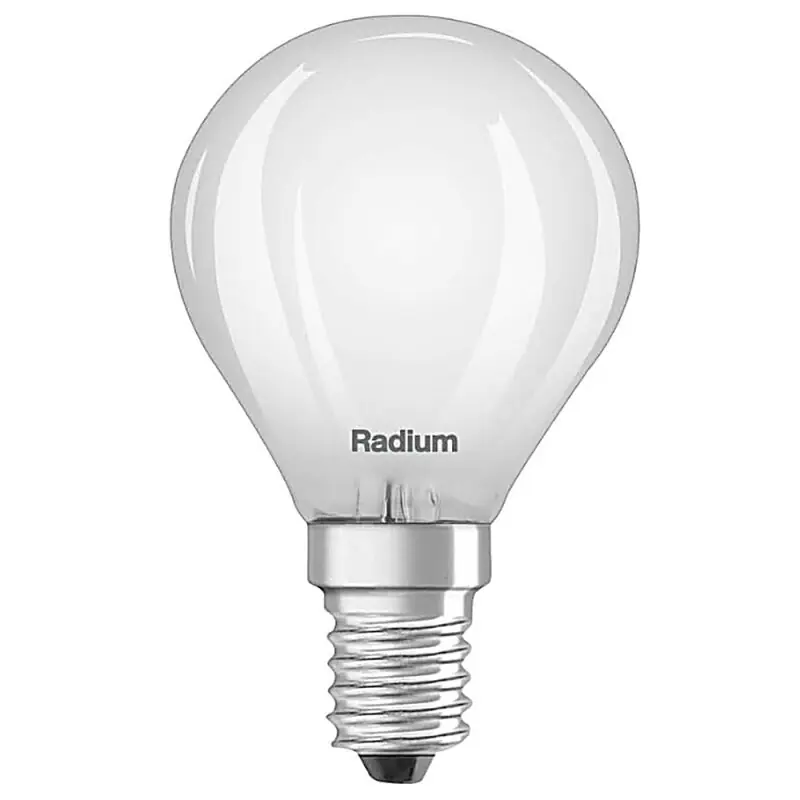 Kostenfreie Lieferung Radium LED Tropfen 4W = 40W E14 matt 470lm warmweiß 2700K