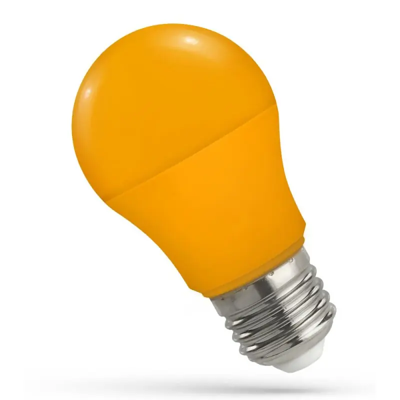 Neuheit Spectrum LED Leuchtmittel Birnenform A50 4,9W E27 Orange 270°