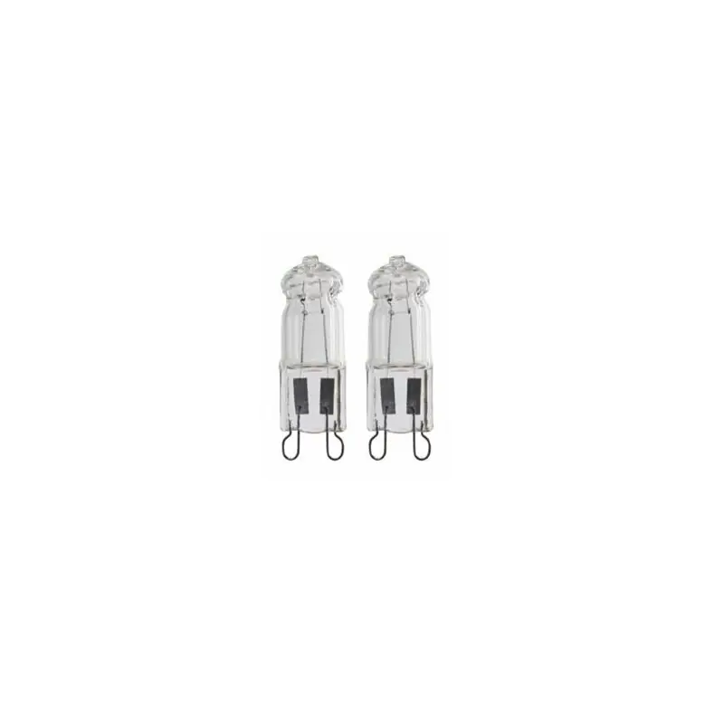 Gratis Versand 2 x LightMe Halogen Stiftsockellampe 28W = 37W G9 klar 230V 370lm warmweiß dimmbar