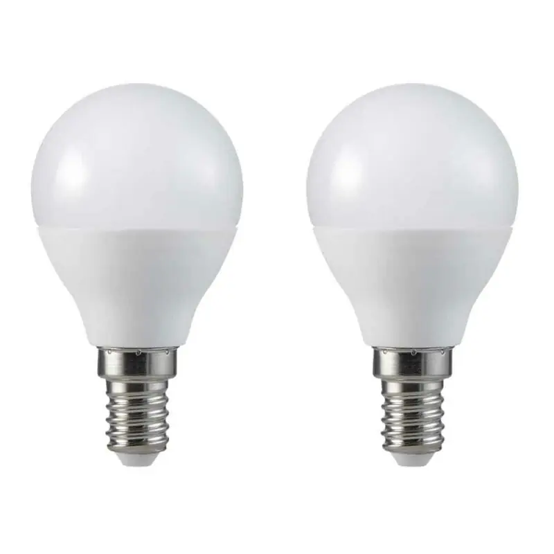 Abverkauf 2 x CleverPick LED Leuchtmittel Tropfen 3,4W = 25W E14 matt 250lm warmweiß 2700K 240°