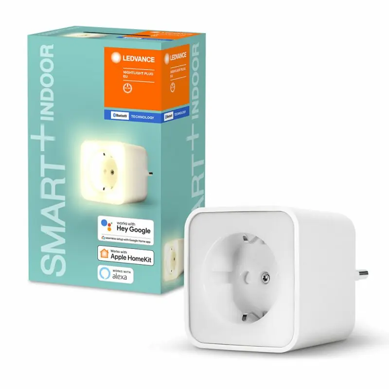 Ledvance Smart+ Plug Steckdose & Nachtlicht Weiß App Google Alexa Apple Bluetooth Neue Ware