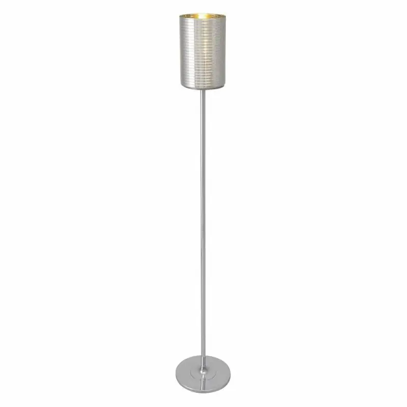 Brilliant Stehleuchte Emotion Chrom Ø20cm max. 1 x 26W E27 ohne Leuchtmittel mit Schalter Saisonangebot