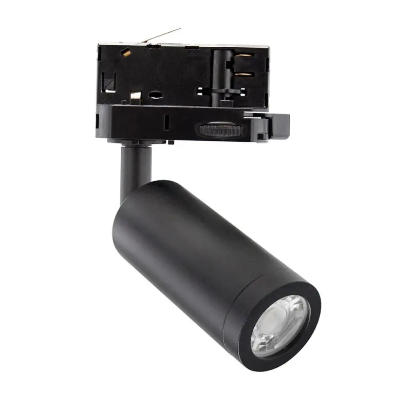 Spectrum 3-Phasen-Stromschiene Strahler Madara Slim Schwarz max. 25W GU10 MR11 schwenkbar Saisonangebot