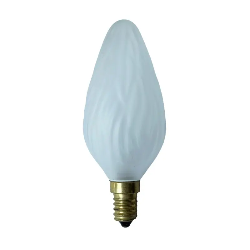 Kostenloser Rückversand Merkur Glühlampe Kerze Flambeau 60W E14 matt 60 Watt Glühlampe warmweiß dimmbar