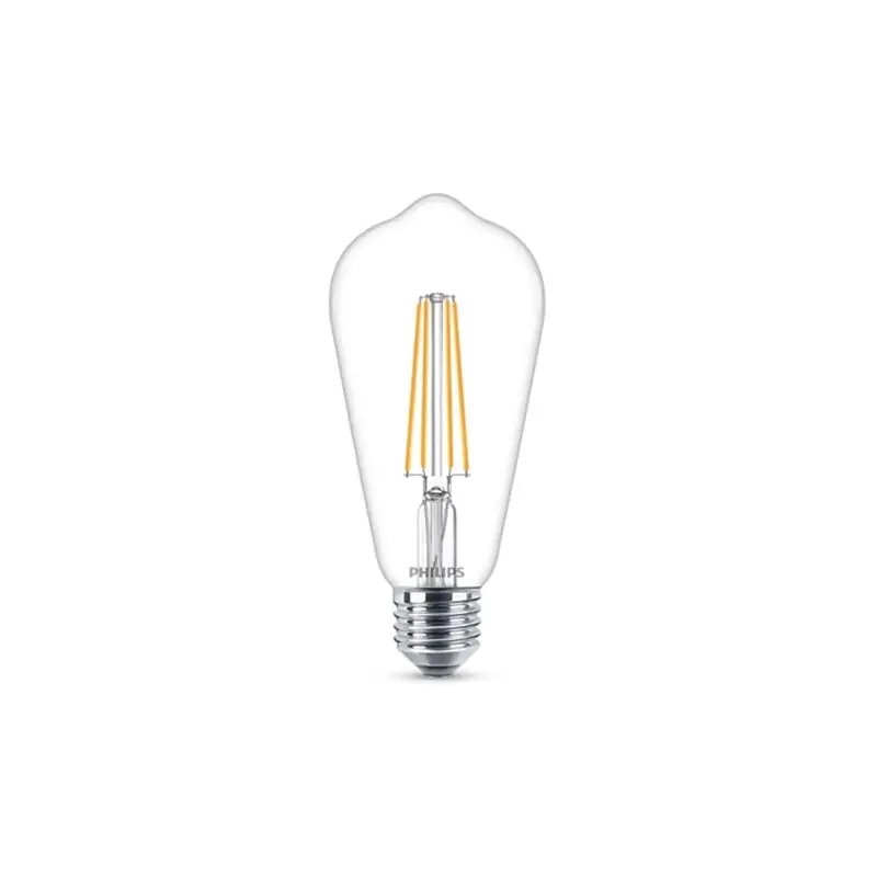 Saisonangebot Philips LED Filament Leuchtmittel Edison ST64 4,3W = 40W E27 klar 470lm BLI warmweiß 2700K