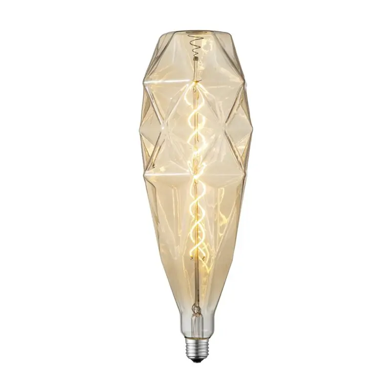 LED Spiral Filament Leuchtmittel Vintage 6W = 15W E27 Gold 350lm warmweiß 2700K DIMMBAR Expressversand