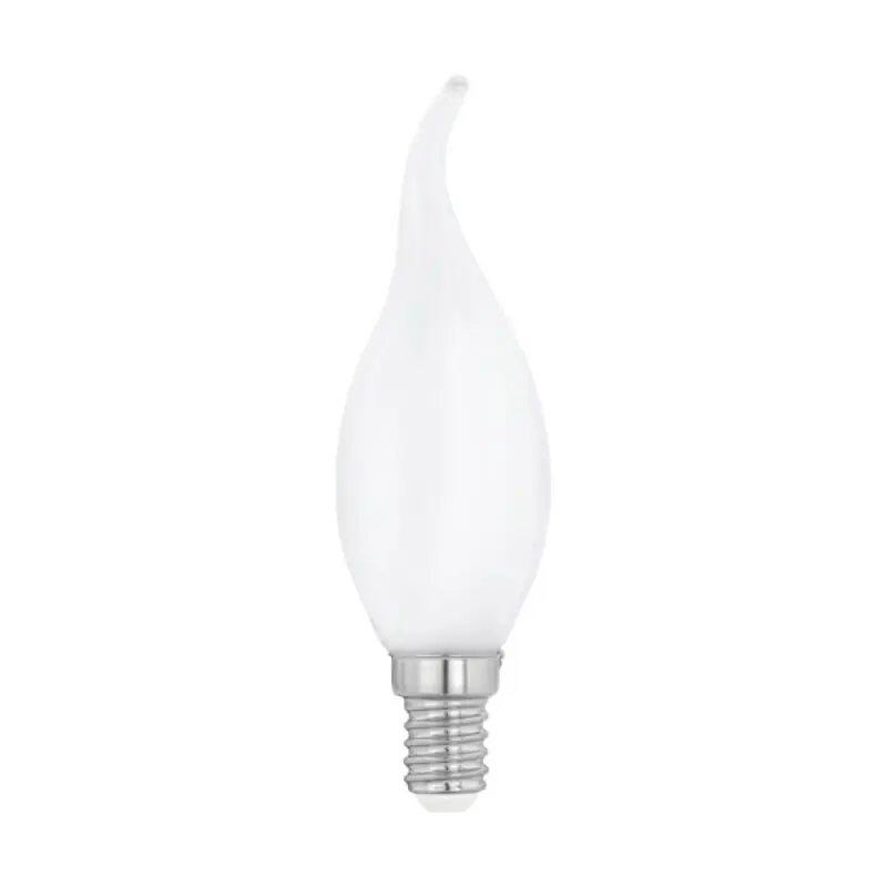 Eglo LED Filament Windstoß Kerze 4W = 40W E14 opal 470lm Warmweiß 2700K Direktkauf