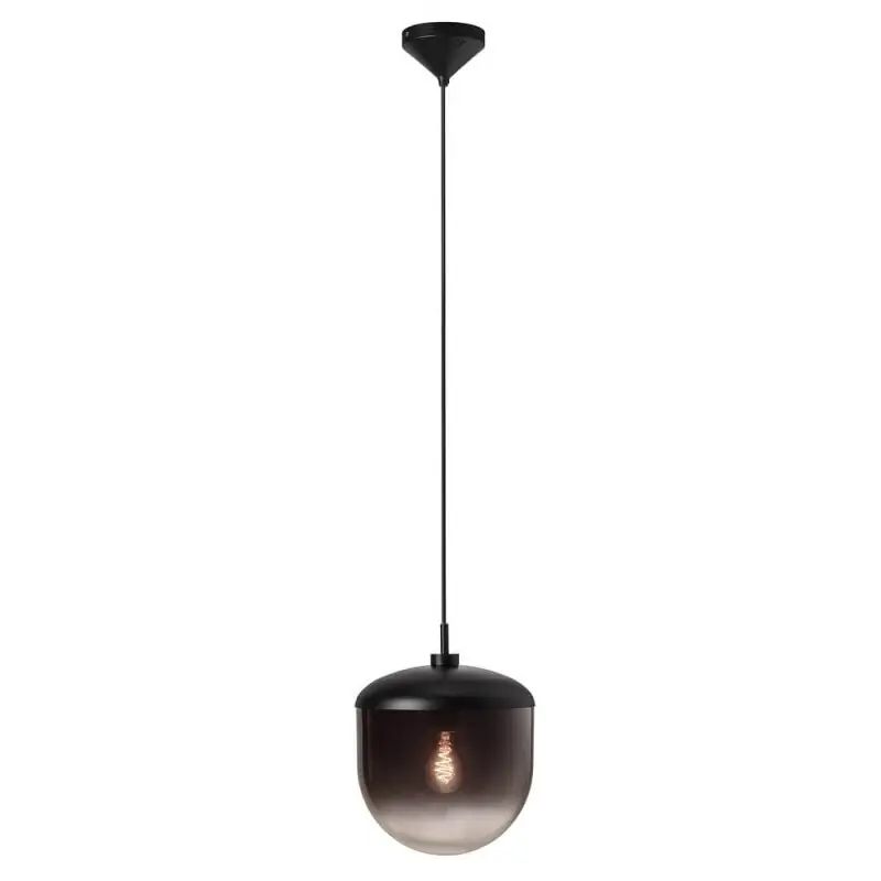 Nordlux Pendelleuchte Magia Schwarz Ø25cm max. 15W E27 ohne Leuchtmittel kürzbar Preis Gesenkt