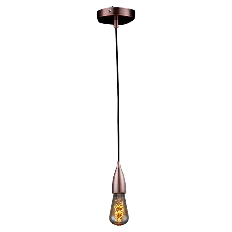 Sichere Zahlung Pendelleuchte Aluminium Kupfer 159cm max. 100W E27 ohne Leuchtmittel