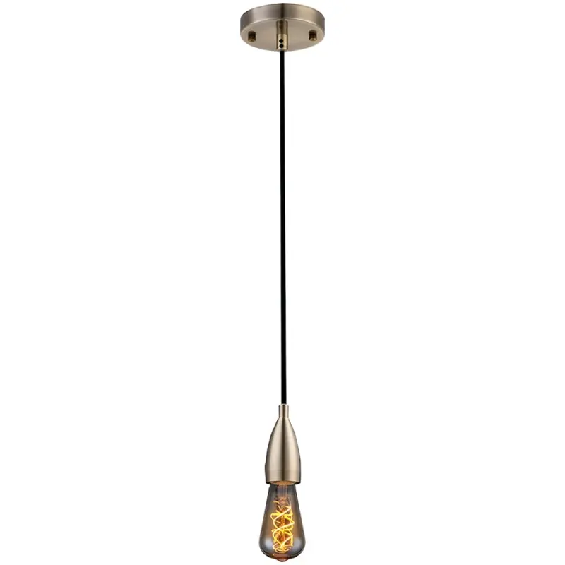 Pendelleuchte Aluminium Messing 159cm max. 100W E27 ohne Leuchtmittel Nur Für Kurze Zeit