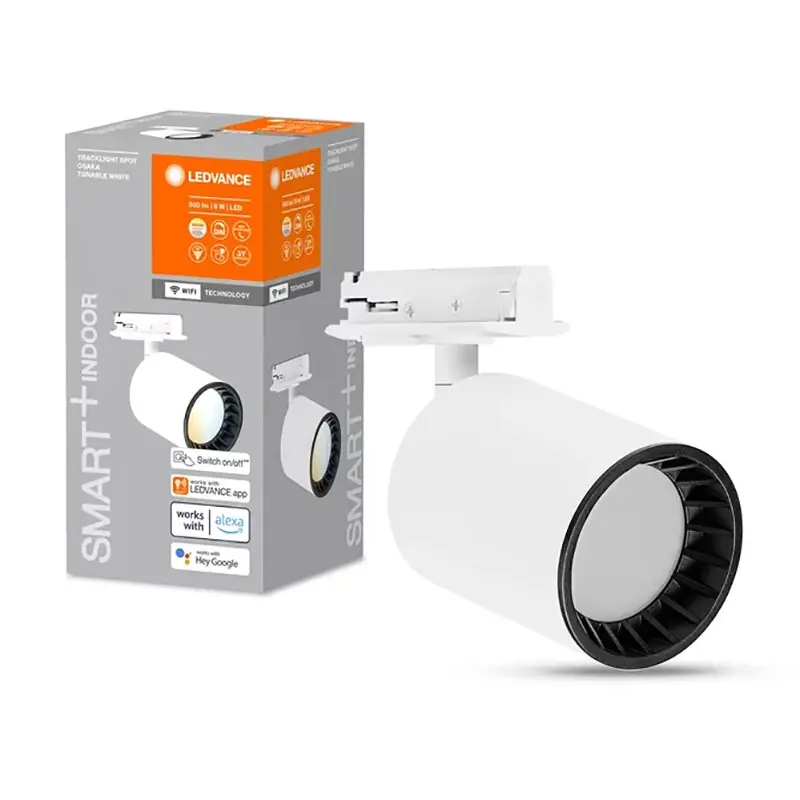Ledvance Schienensystem Tracklight LED Smart+ Strahler Weiß 8W 250lm TW 3000K-6500K Dimmbar App Google Alexa WiFi Sonderangebot