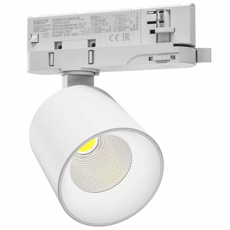 Direktkauf Spectrum LED 3-Phasen Stromschienenstrahler ARTEMIDA MINI Weiß 6,5-20W 600-1700lm warmweiß 3000K Ra>90 36°/60°