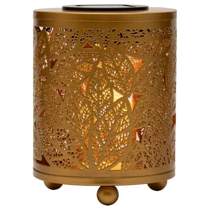 Meistverkauft LED Solarleuchte Sunshine Romance Laterne Gold IP44 extra warmweiß 1800K