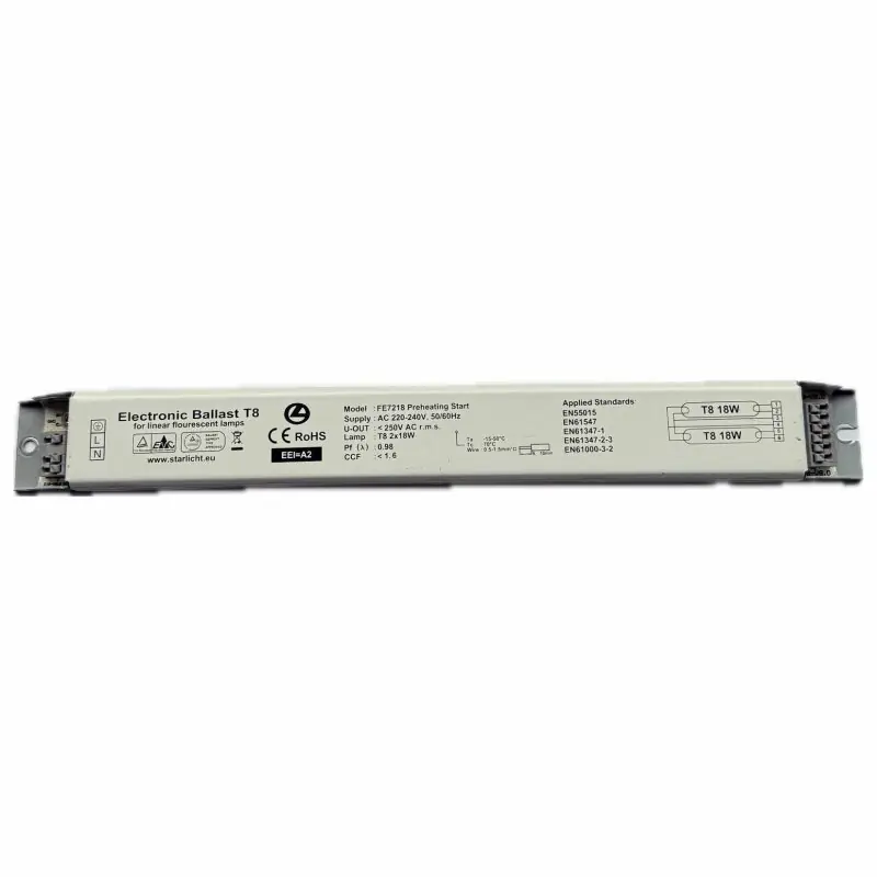Neue Ware Elektronisches Vorschaltgerät FE7218 für 2 x 18W T8 Long Life