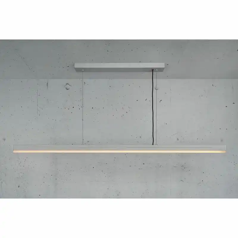 Nordlux LED Pendelleuchte Skylar Aluminium 115cm 25W 2600lm warmweiß 3000K 3-Stufen-Dimmbar Markenprodukt