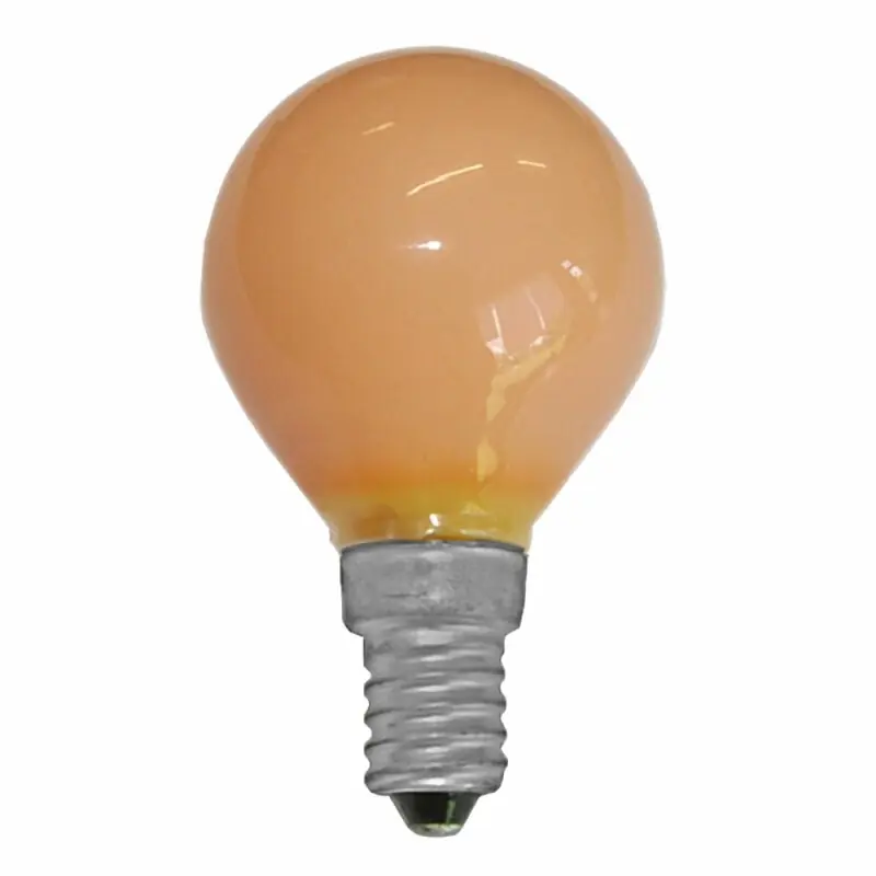 Merkur Glühbirne Tropfenlampe 15W E14 240V Orange Glühlampe 15 Watt Glühbirnen Glühlampen Sichere Zahlung