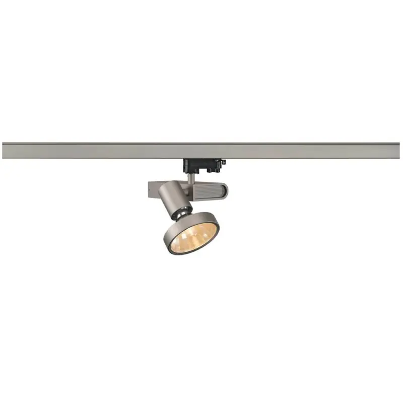 Super-Preis SLV 3-Phasen Strahler Sleek Spot Grau IP20 max. 70W G12 mit 3P Adapter 16°