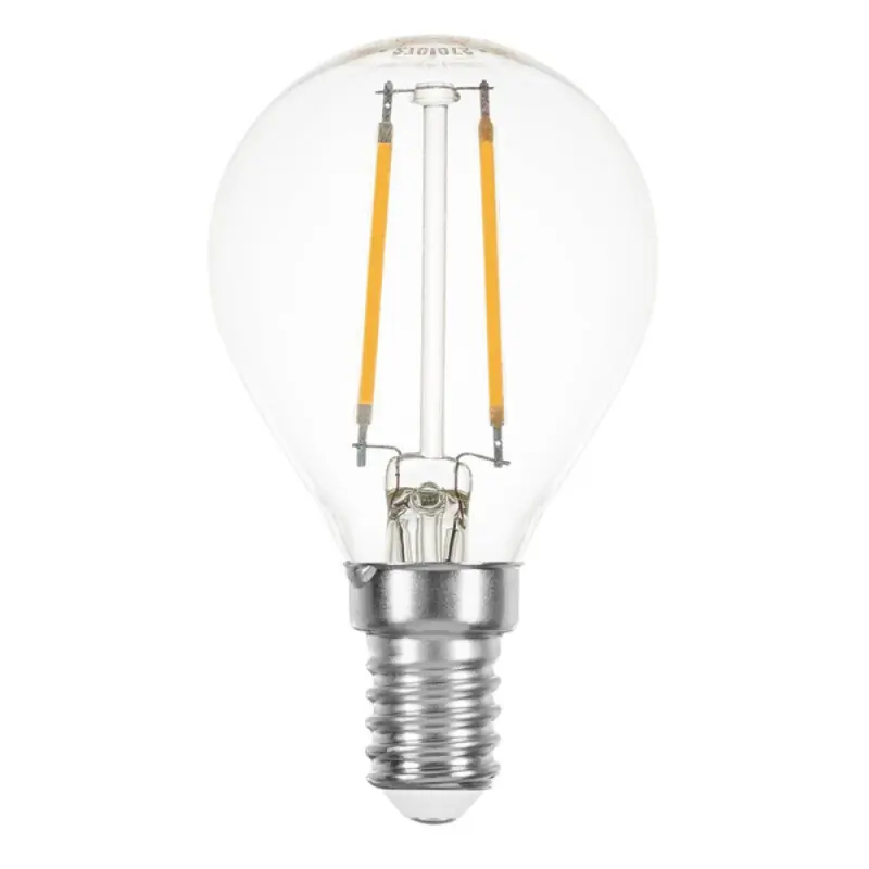 Garantierte Lieferung Merkur LED Filament Tropfen 2W = 22W E14 klar 220lm warmweiß 2700K