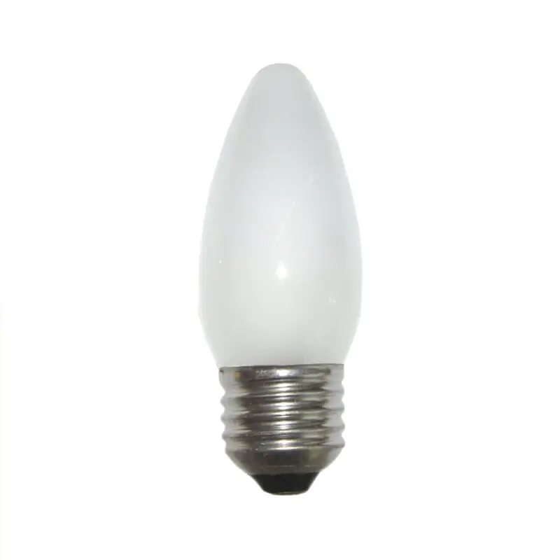 Rabatt Merkur Glühbirne Kerze 25W E27 matt 125V-130V warmweiß dimmbar Sonderspannung