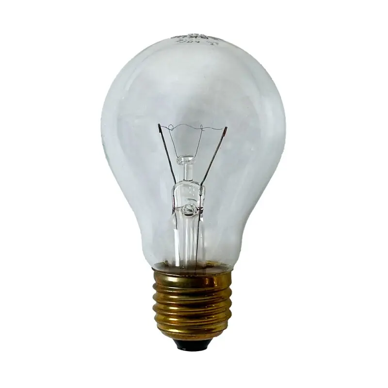 Neuheit Merkur Glühbirne A60 100W E27 klar 65V Glühlampe warmweiß dimmbar Sonderspannung