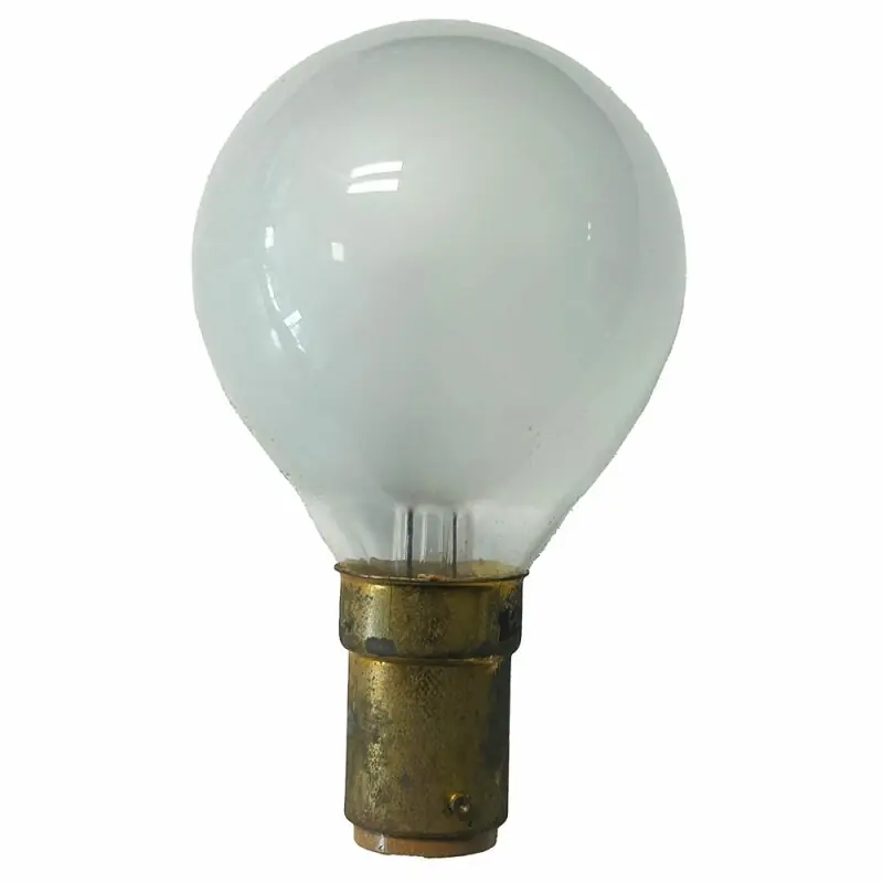 Jetzt Kaufen Merkur Glühlampe G45 Tropfen 60W B15d matt 125-130V Glühbirne warmweiß dimmbar Sonderspannung