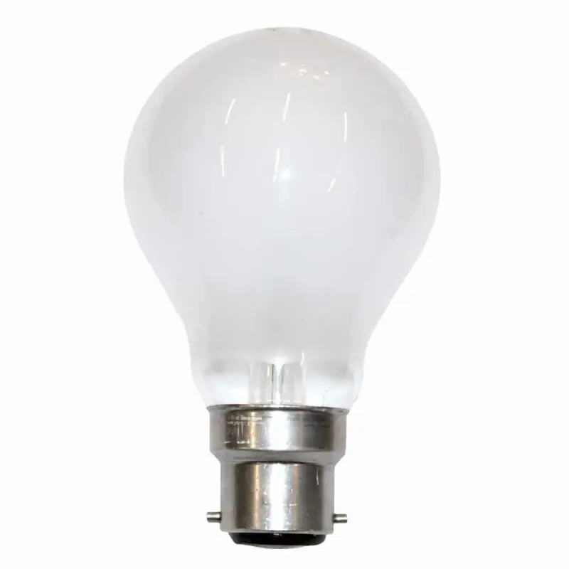Billig Merkur A66 Glühbirne 100W B22d matt 240V Glühlampe warmweiß dimmbar