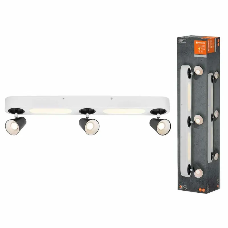 Ledvance LED Deckenleuchte Wandlampe Decor 3 Spot Neptune 26W 2450lm Warmweiß 3000K schwenkbar Heißes Angebot