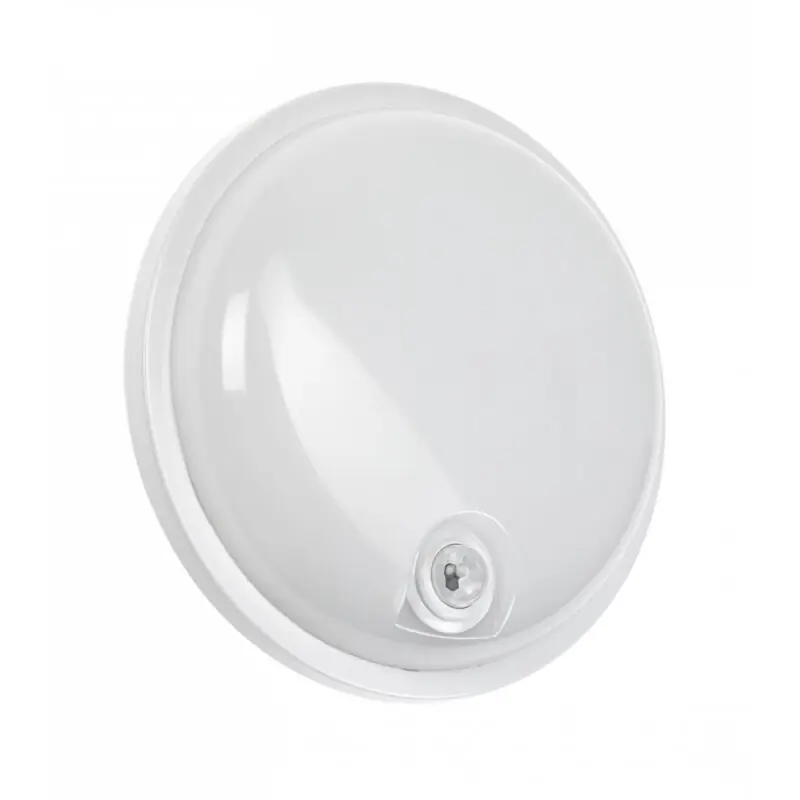 Meistverkauft Spectrum LED Außenleuchte Wandlampe Weiß rund Ø22cm IP54 20W 2300lm Neutralweiß 4000K Bewegungsmelder