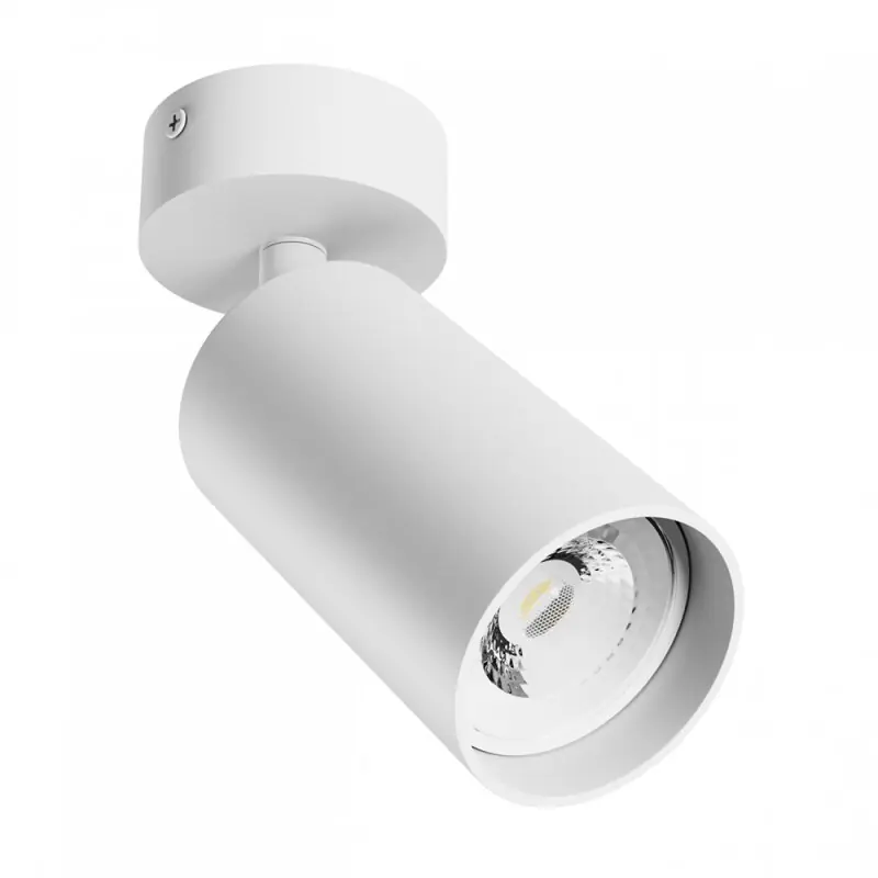 Ausverkauf Spectrum Wandlampe Deckenleuchte Squalla Variosa Weiß max. 10W GU10 ohne Leuchtmittel schwenkbar