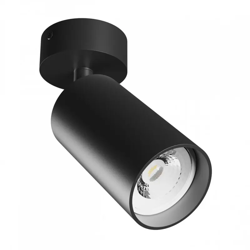Spectrum Wandlampe Deckenleuchte Squalla Variosa Schwarz max. 10W GU10 ohne Leuchtmittel schwenkbar Angebot
