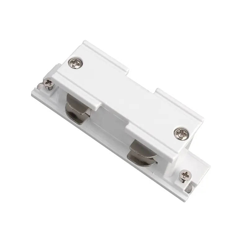 Spectrum 3-Phasen Stromschiene Adapter SPS Verbinder Weiß gerade Preisreduziert