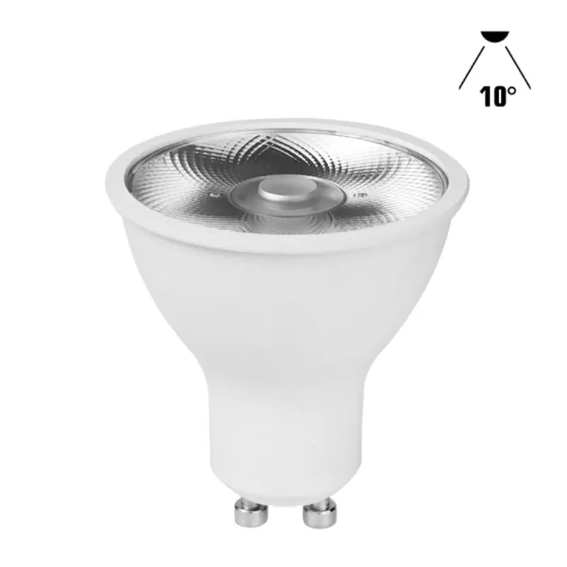 Nur Heute LED Reflektor 6W GU10 Linse 435lm Warmweiß 3000K Spot 10°