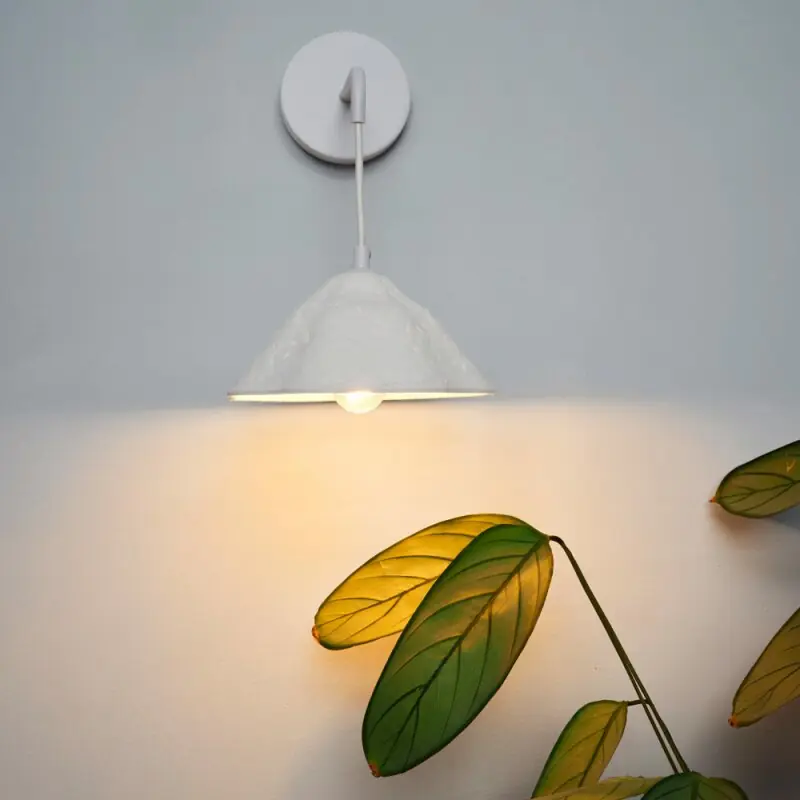 Wochenendangebot Ledvance Wandleuchte Hängelampe Lotus Leaf Wall weiß max. 5,5W E14 aus Pappmaché