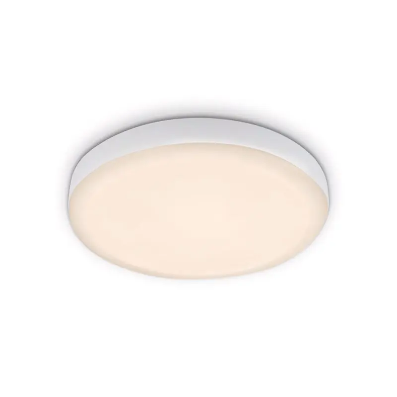 Expressversand Briloner LED Einbauleuchte Weiß Ø10cm IP44 6W 700lm Warmweiß 3000K