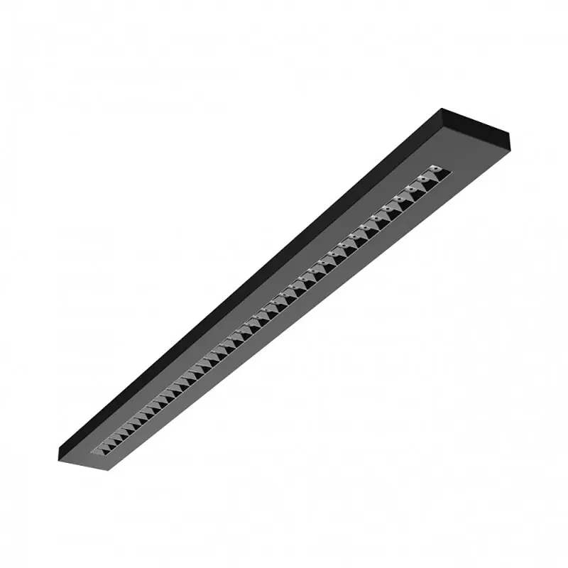 Sonderaktion Spectrum LED Deckenleuchte Pendellampe WLD Plank Schwarz 120cm 20W/30W/40W 2700K/4000K/6000K 40°
