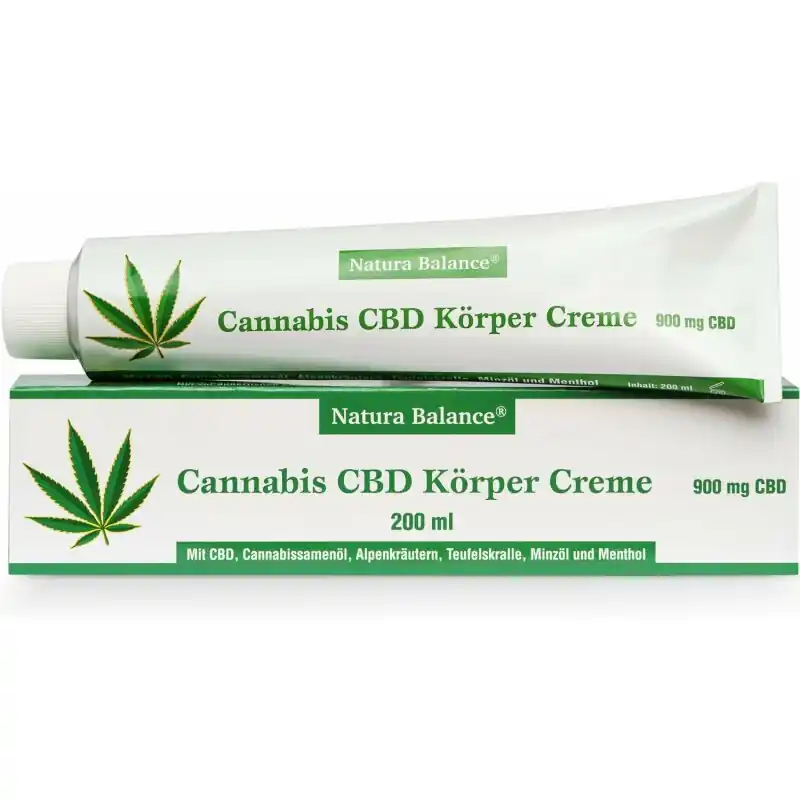 Cannabis CBD Körper Creme Tube Billig