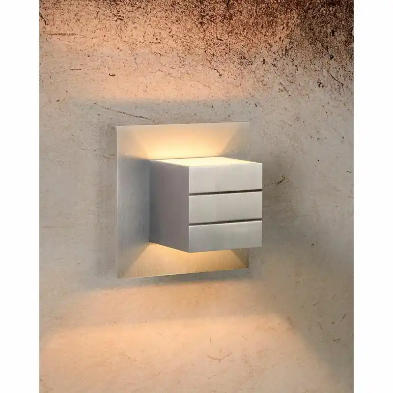 Helestra Design Wandleuchte LIVA Aluminium matt IP20 1 x max. 33W G9 Up&Down Mega-Angebot