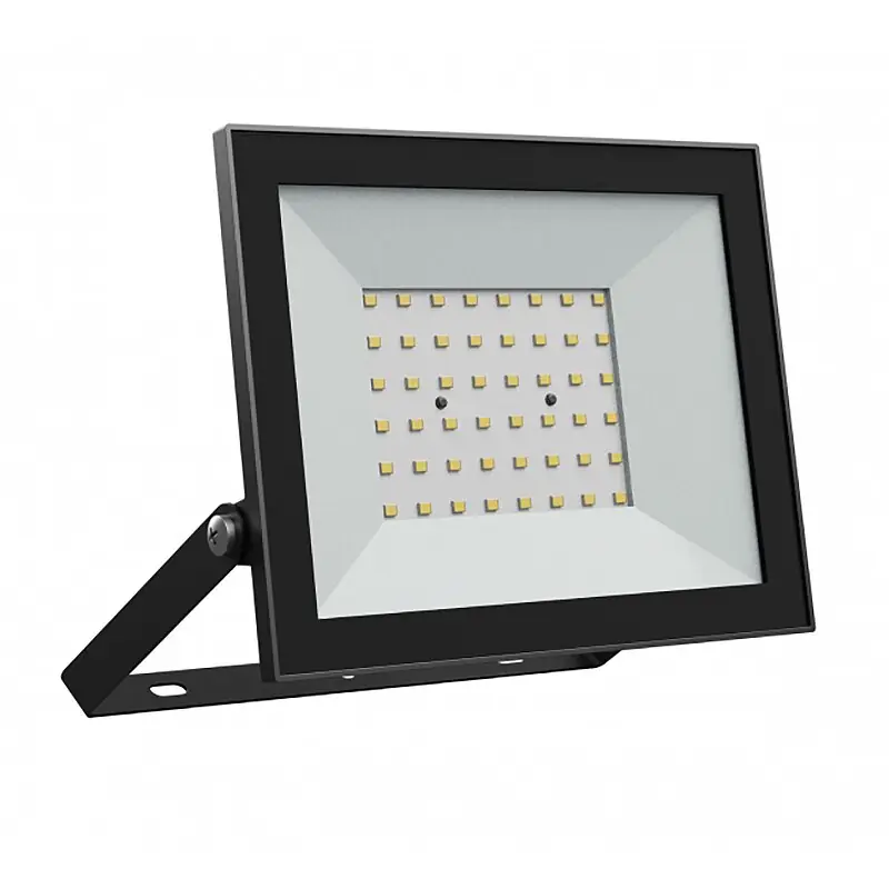 Spectrum LED Fluter Noctis Lux 4 Schwarz IP65 50W 4300lm Tageslicht 6000K kaltweiß 100° Preisreduziert