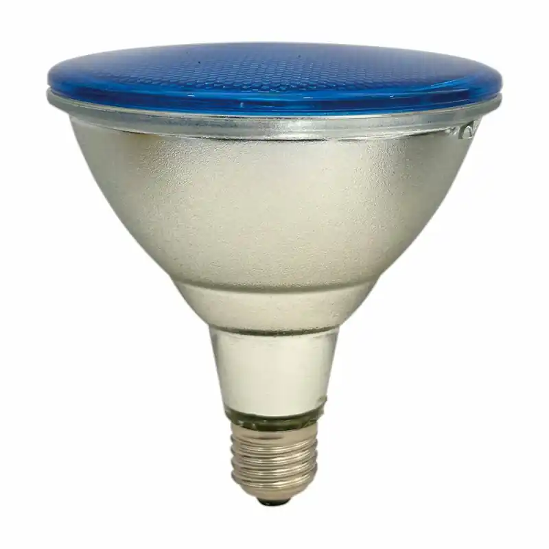LED Leuchtmittel PAR38 Glas Reflektor IP65 15W = 75W E27 145lm Blau 90° Sofort Bestellen
