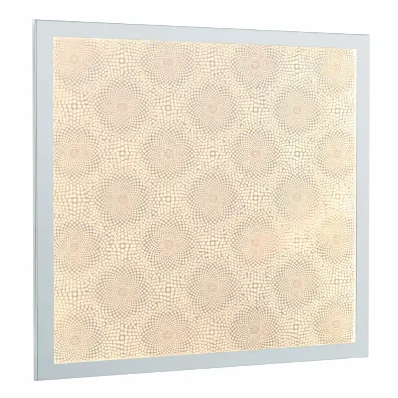 Günstig Paulmann LED Panel 50x50cm Lumix Pattern Weiß 11,5W 1000lm warmweiß 2700K Dimmbar Erweiterungsset