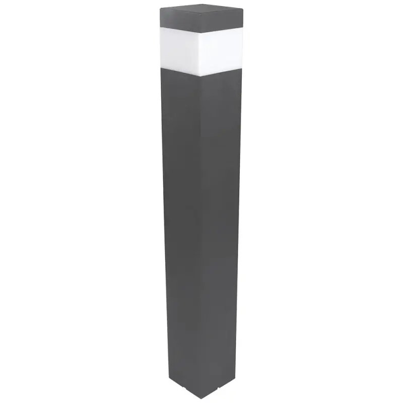 LED´s light Pollerleuchte Außenlampe Helsinki Grau 76cm IP44 max. 25W E27 Preisknaller