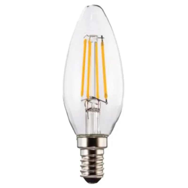 Xavax LED Filament C35 Kerze 4W = 40W E14 klar 470lm warmweiß 2700K Schnäppchen